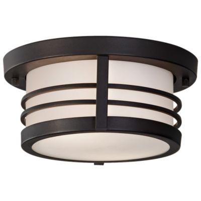Carbondale Outdoor Flushmount by Feiss - Starlight Lighting USA and Canada